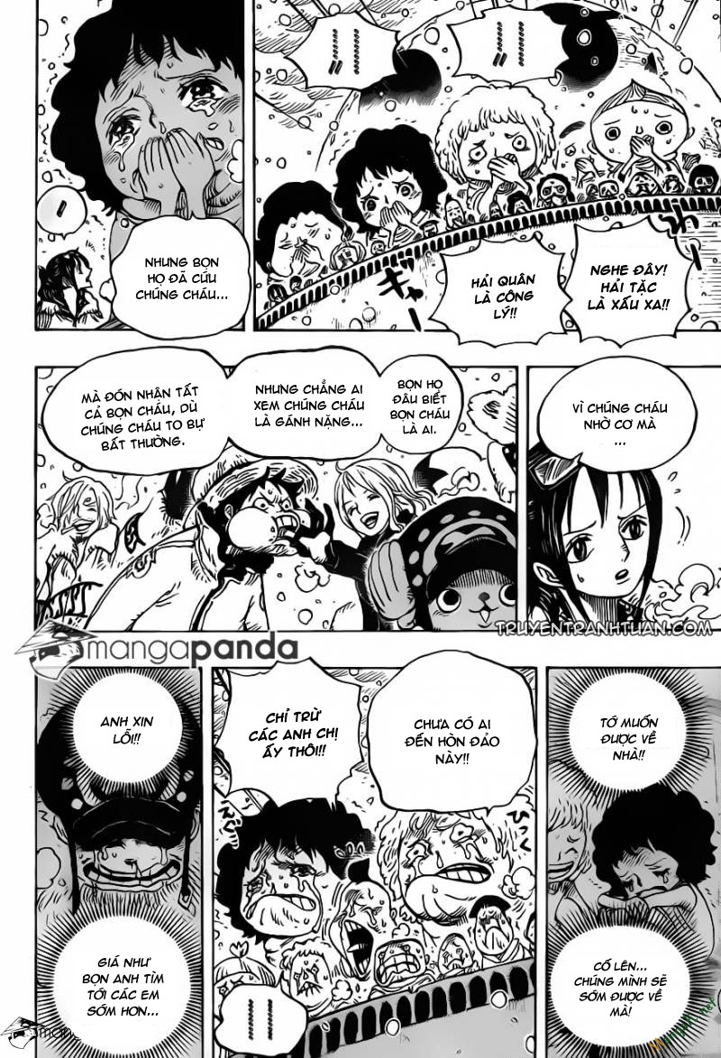 One Piece Chapter 697 - Trang 9