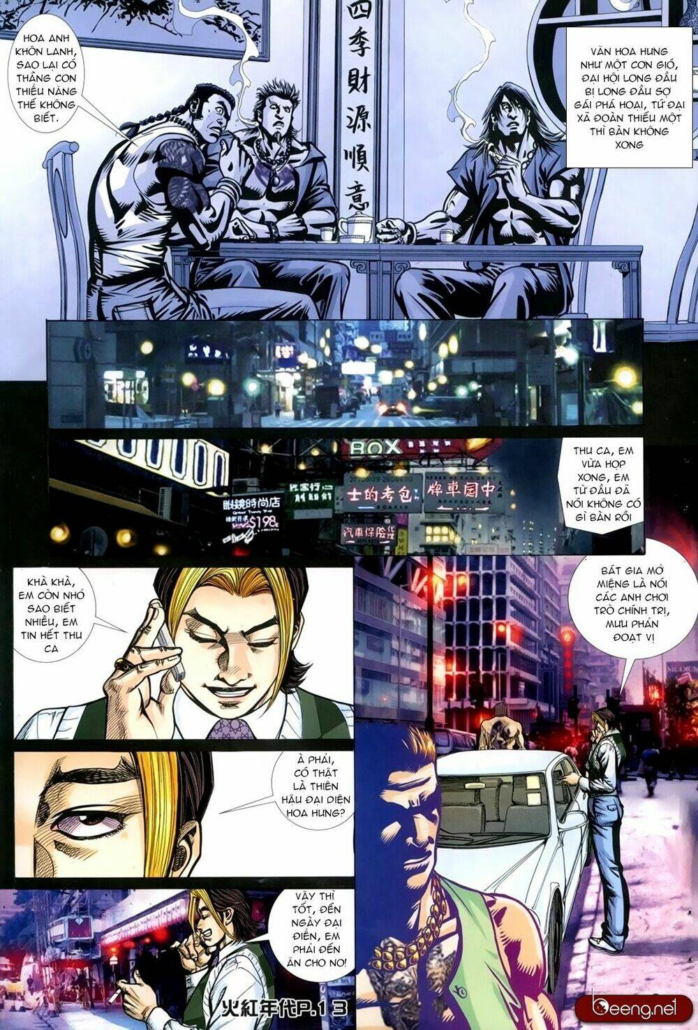 hỏa hồng niên đại hắc cốt đường chapter 176 10