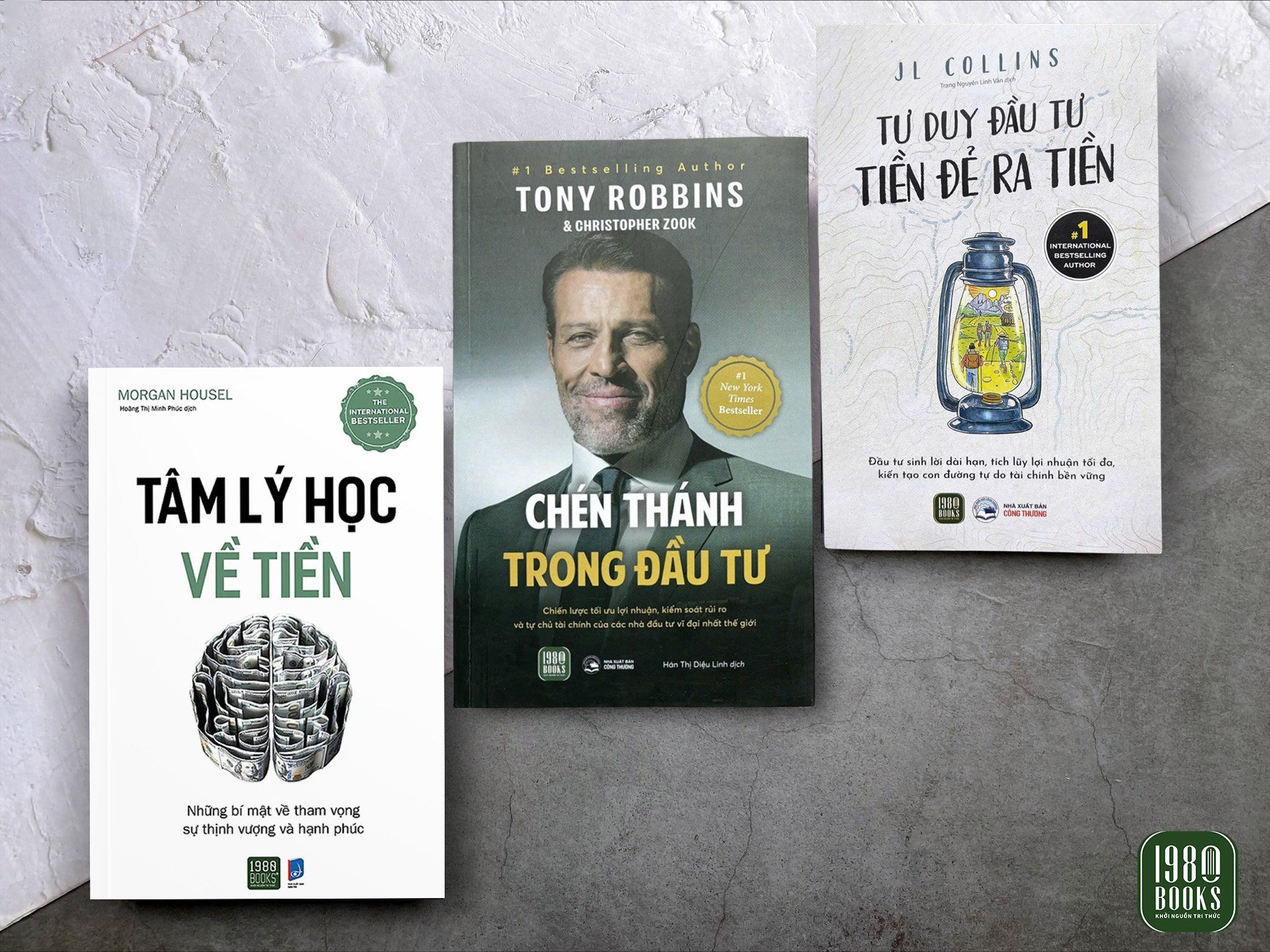 Combo 3 Sách - Tâm lý học về tiền + Chén thánh trong đầu tư + Tư duy đầu tư: Tiền đẻ ra tiền