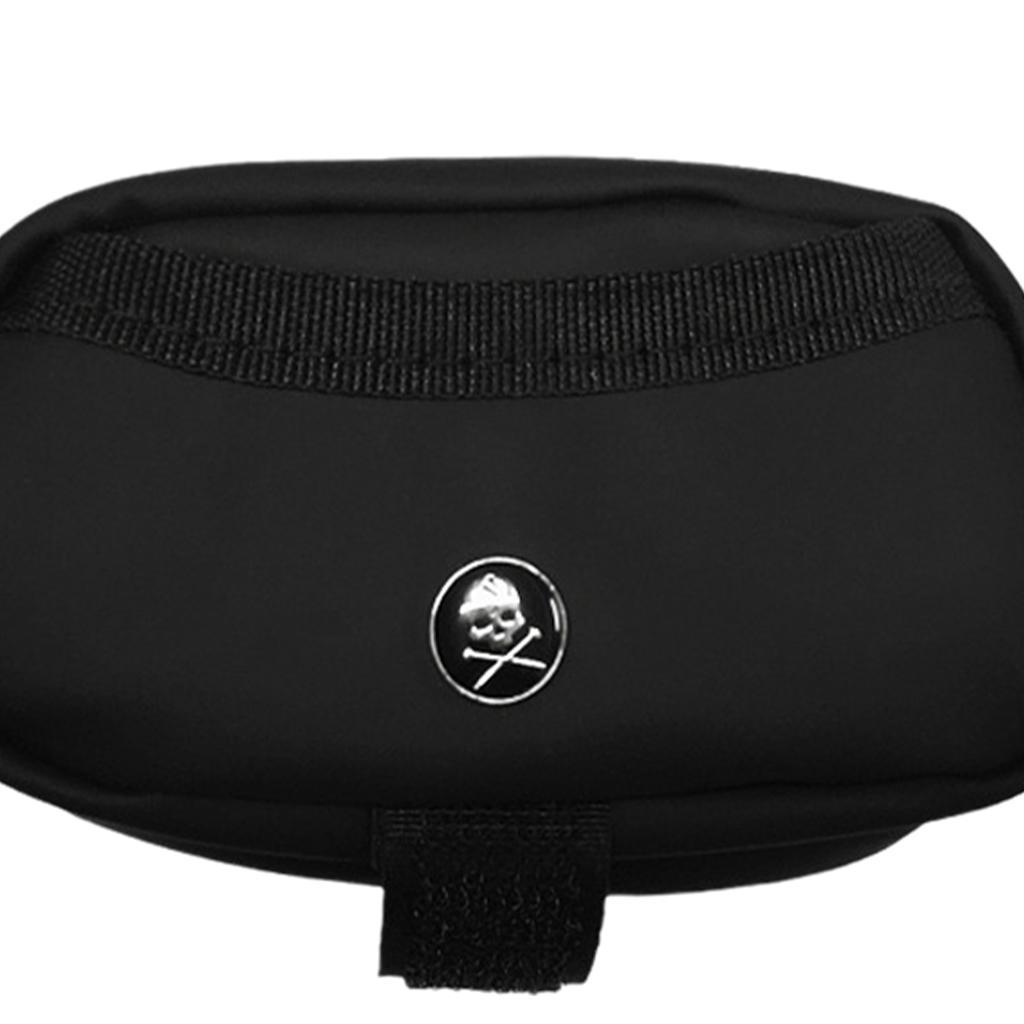 3x Mini Golf Ball carry pouch Waterproof Holder Portable Pouch with Hook