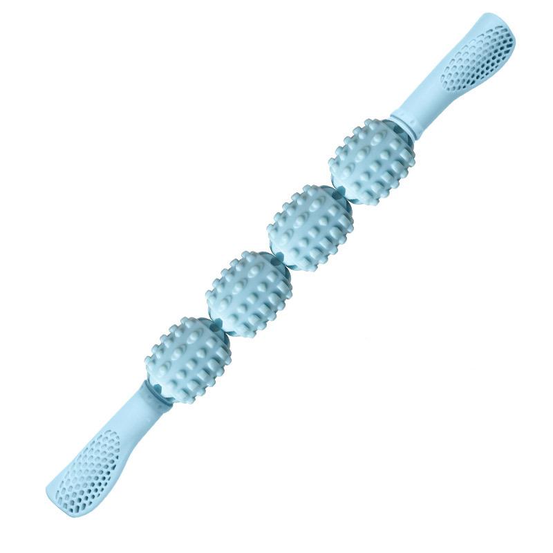 4 Bánh Tập Yoga Massage Dính Chùy Con Lăn Stovepipe Hiện Vật Thể Hình Con Lăn Chân Thư Giãn Cơ Bắp Chân Thiết Bị Tập Gym Cho Gia Đình