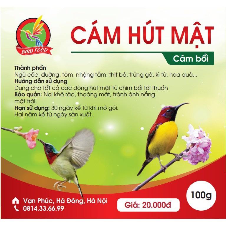 Cám Chim Hút Mật - Cám Bổi BIRDFOODS gói 100g