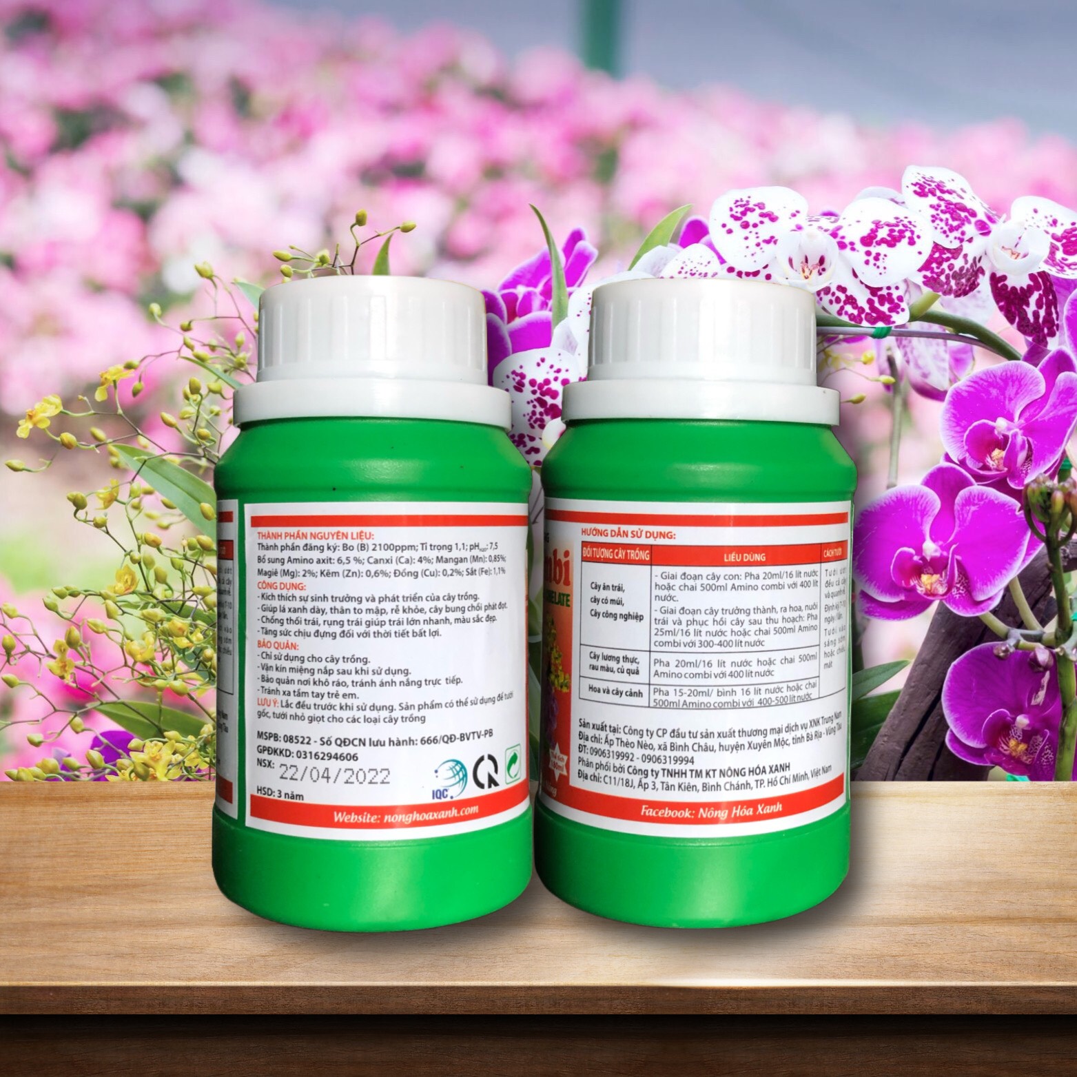 AMINO COMBI – LÁ TO, DÀY, THÂN TO, MẬP, TRÁI LỚN NHANH, CHỐNG THỐI TRÁI