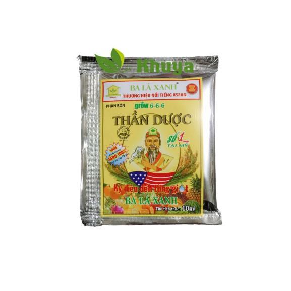 Phân bón đậm đặc Thần dược Grow 6-6-6 gói 10ml