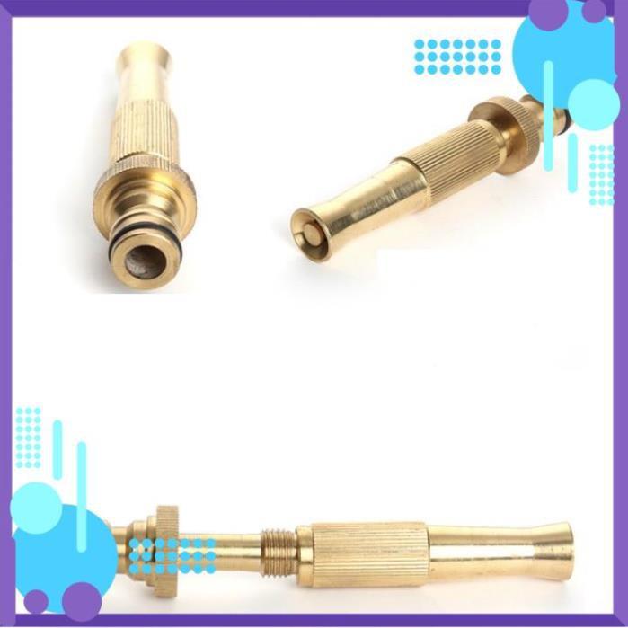 Vòi Xịt Nước️ Bộ dây vòi xịt nước rửa xe, tưới cây , tăng áp 3 lần, loại 7m, 10m 206587 đầu đồng, cút đồng