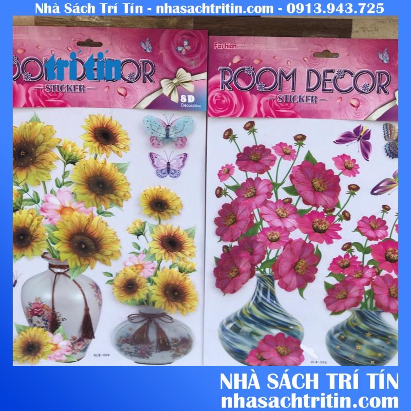 Tranh dán tường 8d hình nổi decor phòng