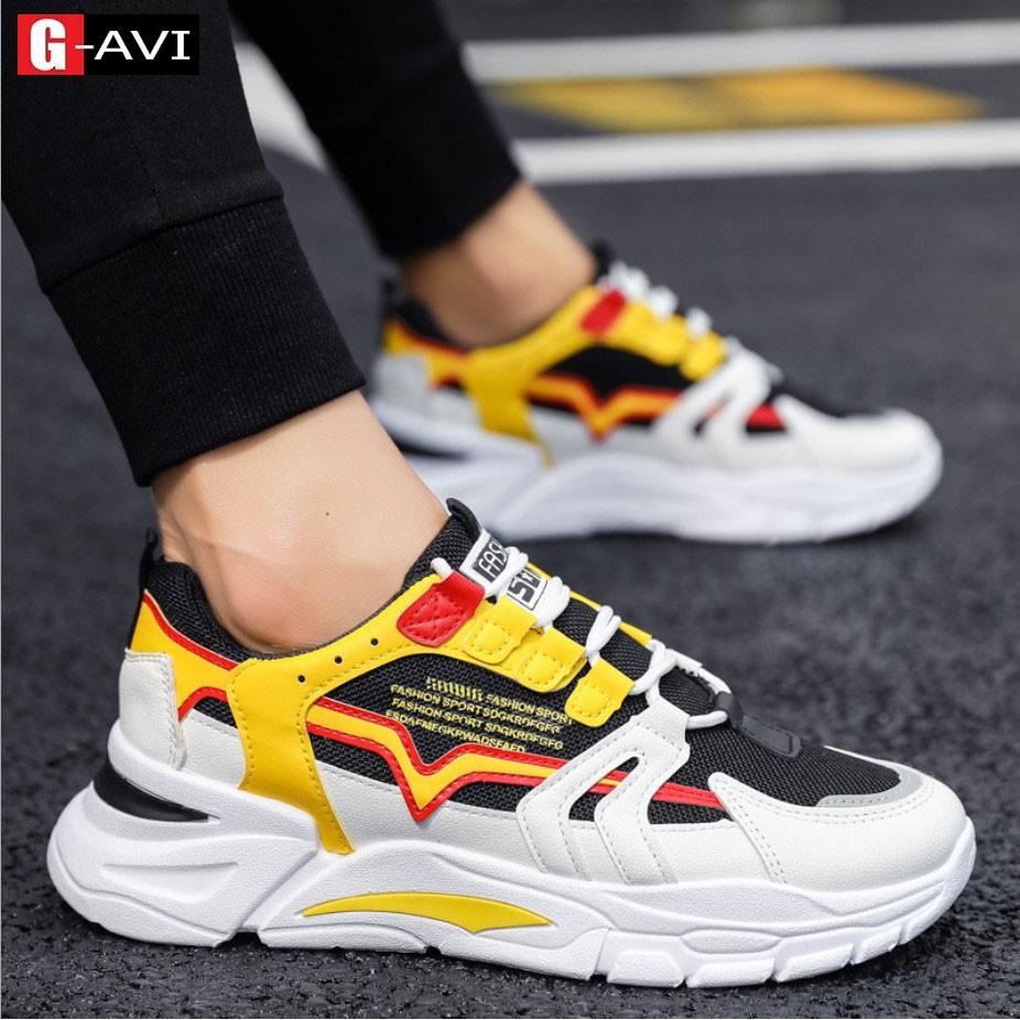 Giày sneaker nam tăng chiều cao hàng full box mẫu mới phong cách trẻ trung năng động hot trend 2021 AVi364