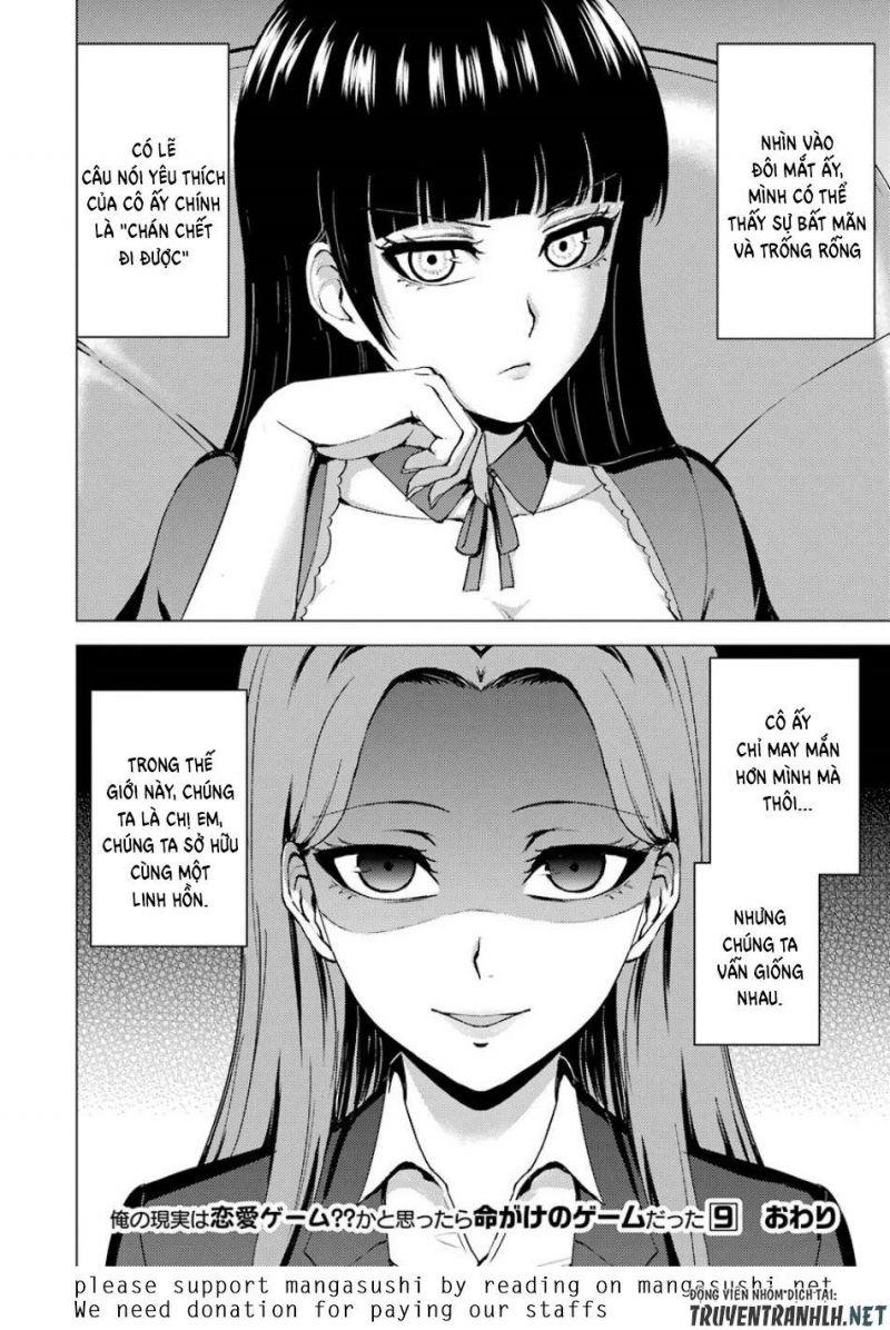 ore no genjitsu wa renai game?? ka to omottara inochigake no game datta chapter 36 49