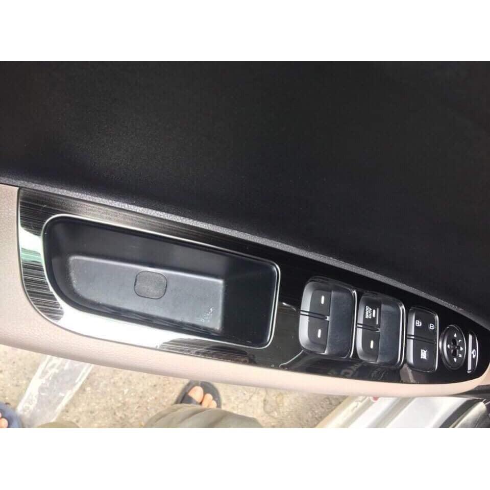 Ốp nội thất titan theo xe Grand I10 2014-2019 -5 chi tiết dành cho số tự động và số sàn
