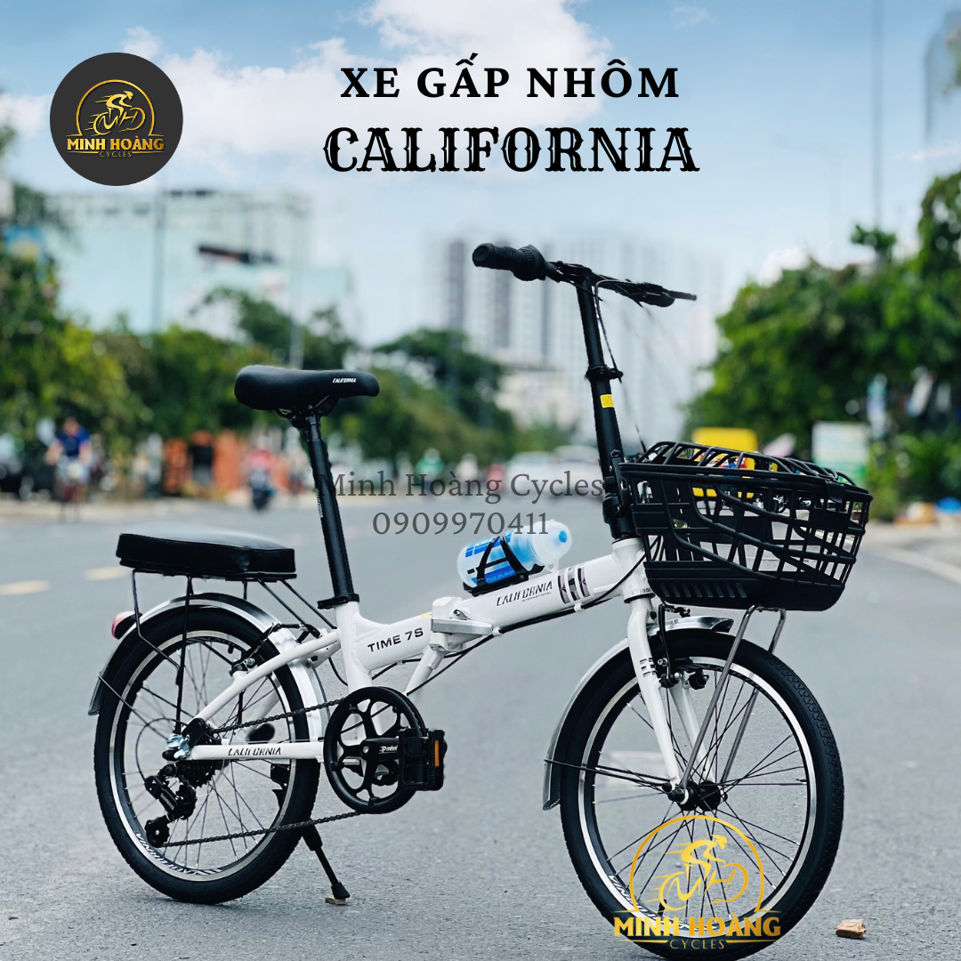 XE ĐẠP GẤP NHÔM CALIFORNIA