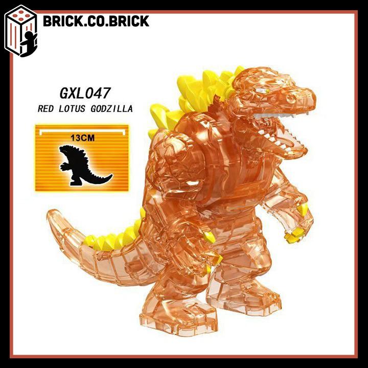 Đồ Chơi Lắp Ráp Mô Hình Godzilla Khủng long Chúa tể Godzilla King Kong bigfig size to GXL047