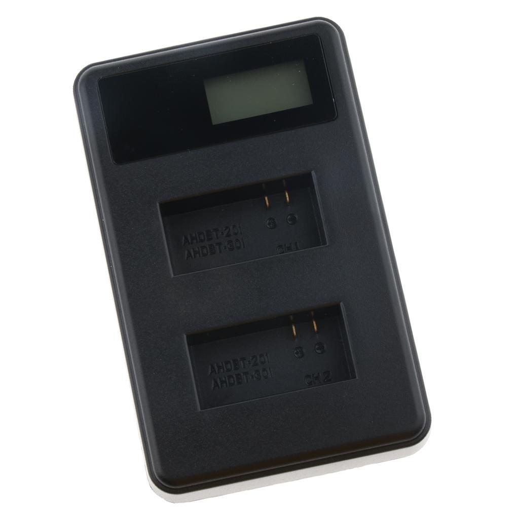 Dual Charging Battery Charger AHDBT-301 for 3 3+ Sports Cameras