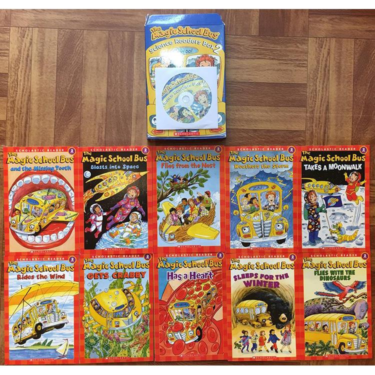 Magic School Bus Science Readers Level 2 (10-Book) Box 2