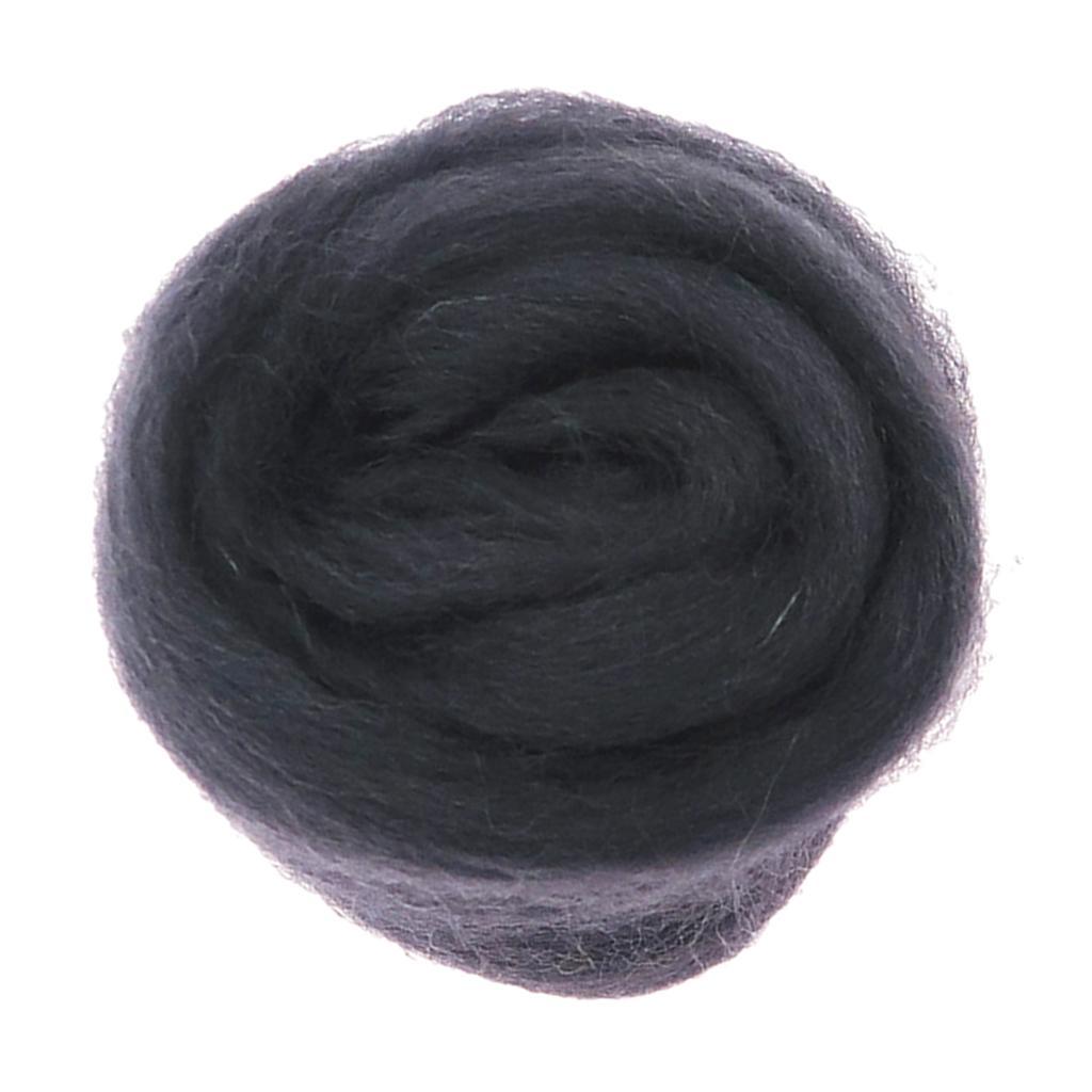 1 Piece 10g Soft Wool Roving Felting Wool for DIY Needle Felting Craft Materials