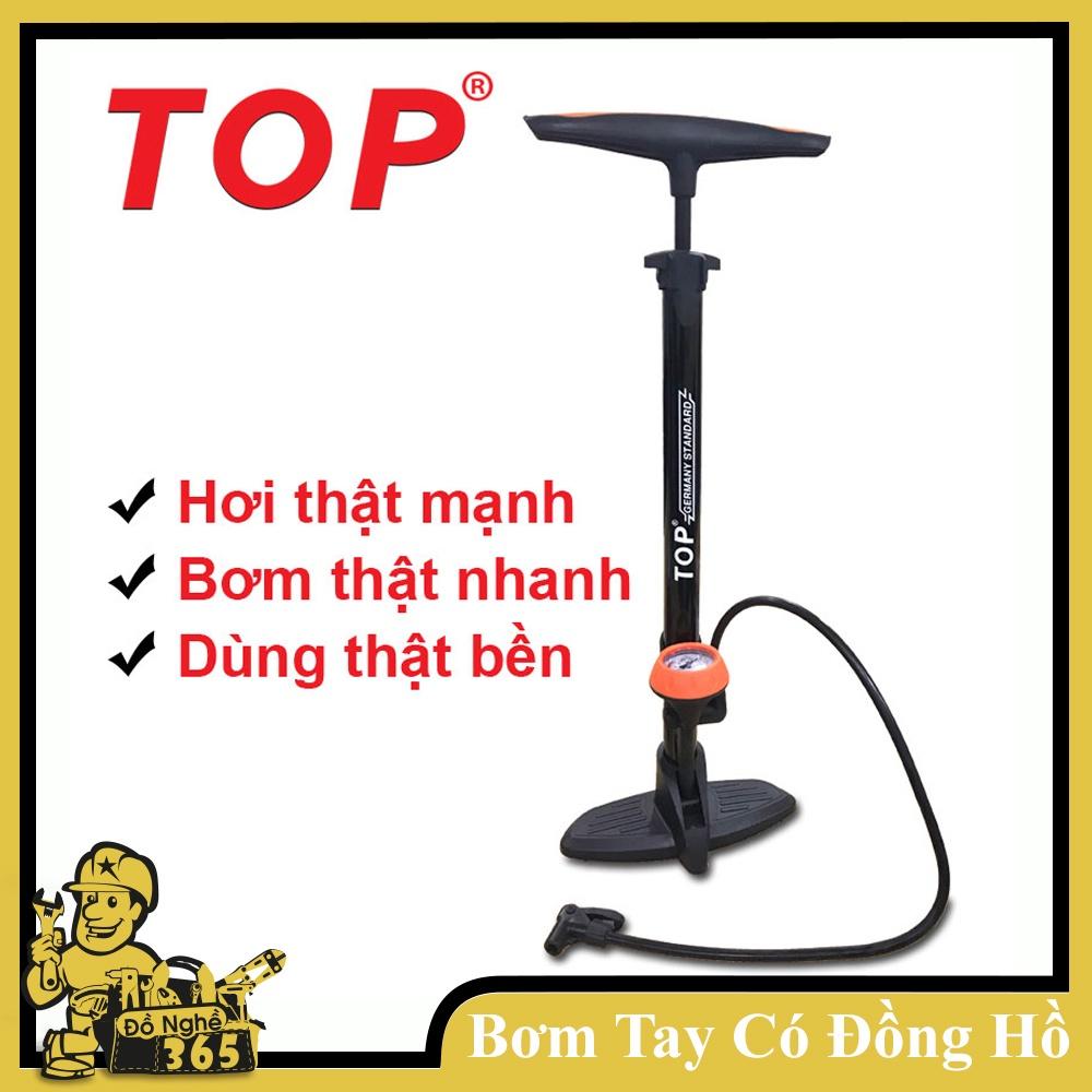 BƠM HƠI DÙNG TAY CÓ ĐỒNG HỒ TOP