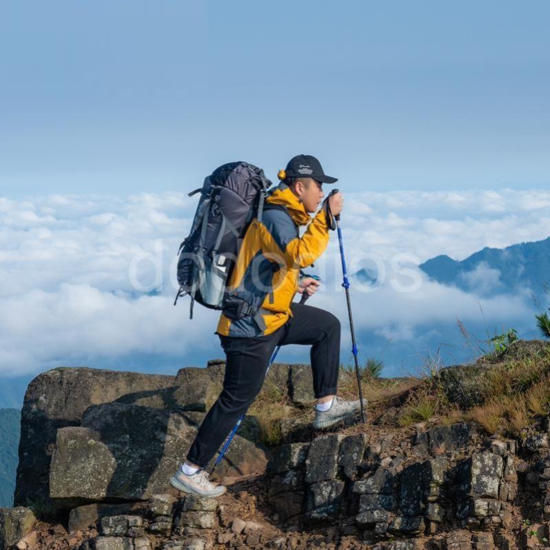 Gậy leo núi, gậy trekking dododios chính hãng gấp khúc dùng du lịch, phượt, dã ngoại