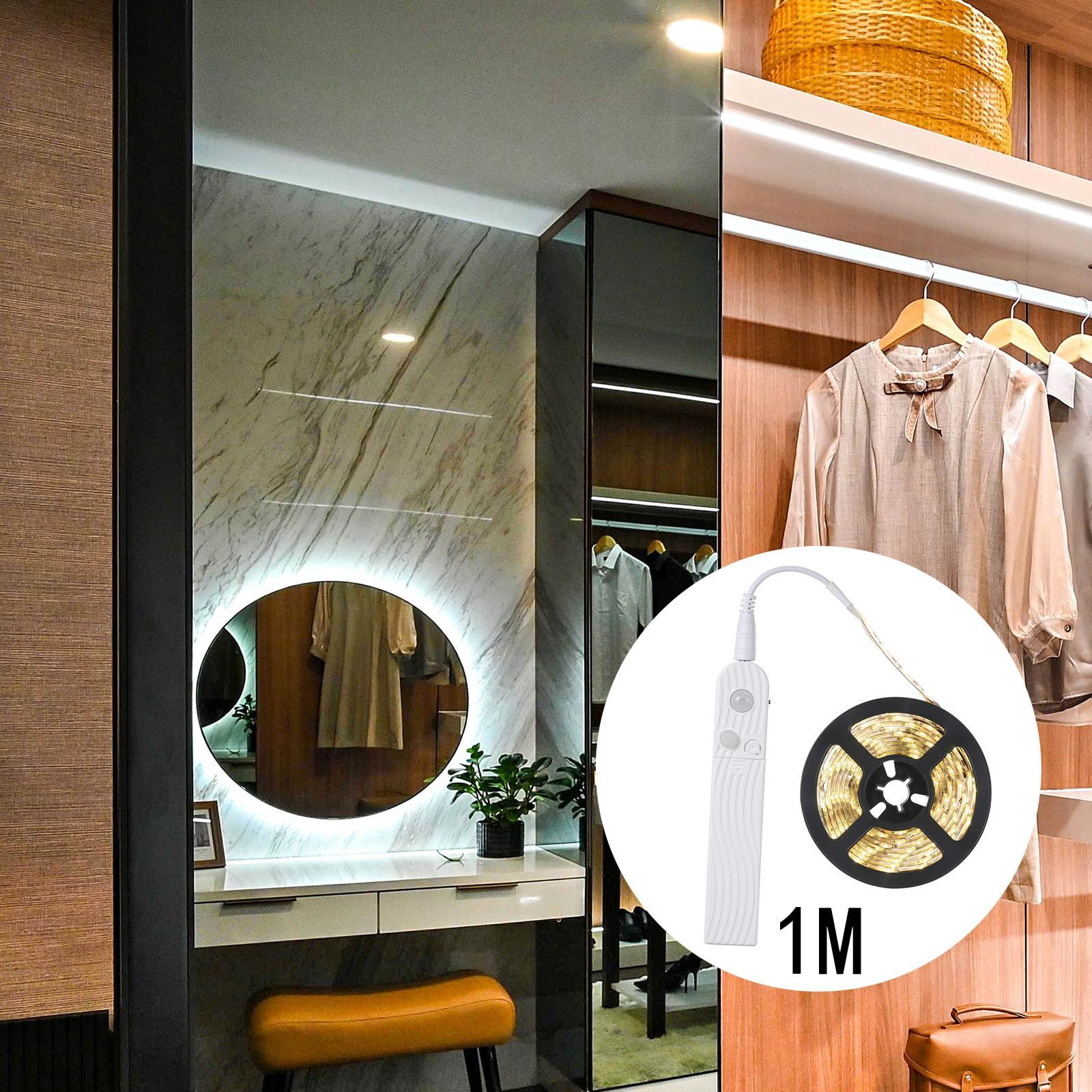 LED Under Cabinet Lighting  Sensor for Bedroom Indoor Decorative 1m