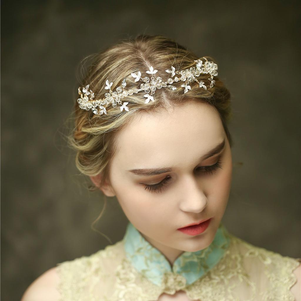 Wedding Bridal Tiara Headband Crystal Rhinestone Hair Accessories