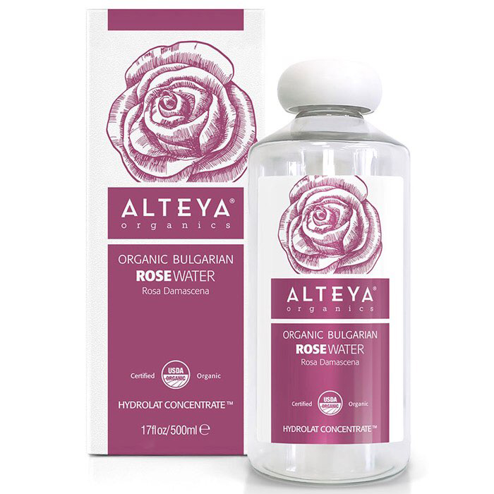 Nước Hoa Hồng Bulgaria Hữu Cơ (Rosa Damascena) Organic Bulgarian Rose Water Alteya Organics ORW02 (500ml)