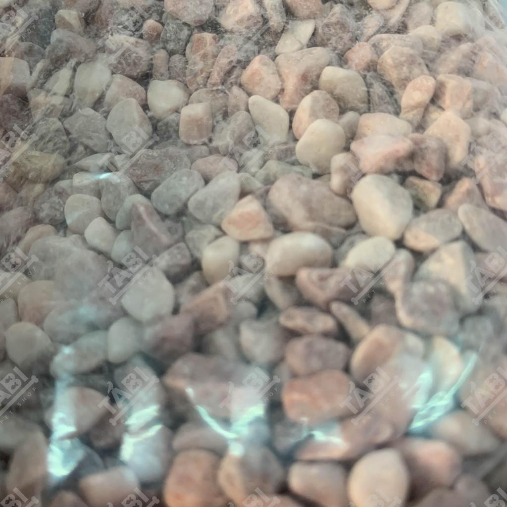 1KG Sỏi Hồng Trang Trí Hồ Cá, Bể Cá, Nhà Cửa Và Chậu Cây Cảnh