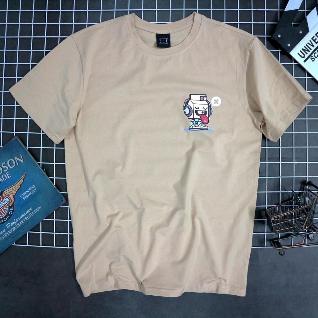 Áo thun Unisex hộp sữa