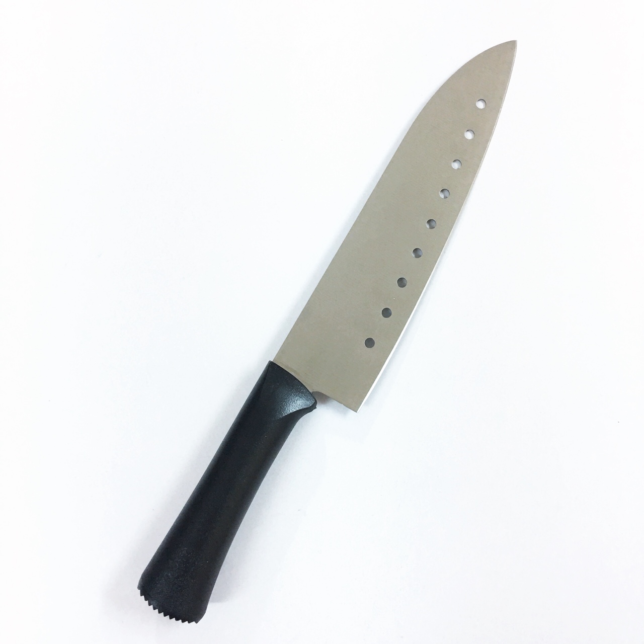 Dao thái nhà bếp có lỗ GG301 Hàn Quốc, Thép không gỉ dài 32.5cm