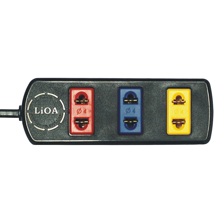 Ổ Cắm Kéo Dài Phổ Thông LIOA 3TC3-2 (Dây 3m)