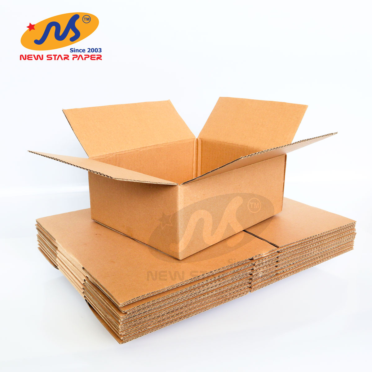 25x20x10cm - Combo 10 thùng giấy carton