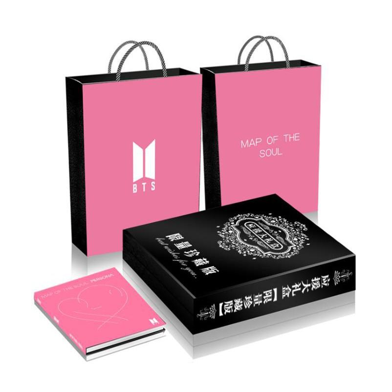 Album Bts persona map of the soul  hộp ảnh có CD poster postcard huy hiệu tập ảnh vòng tay túi quà tặng kèm ảnh thiết kế Vcone