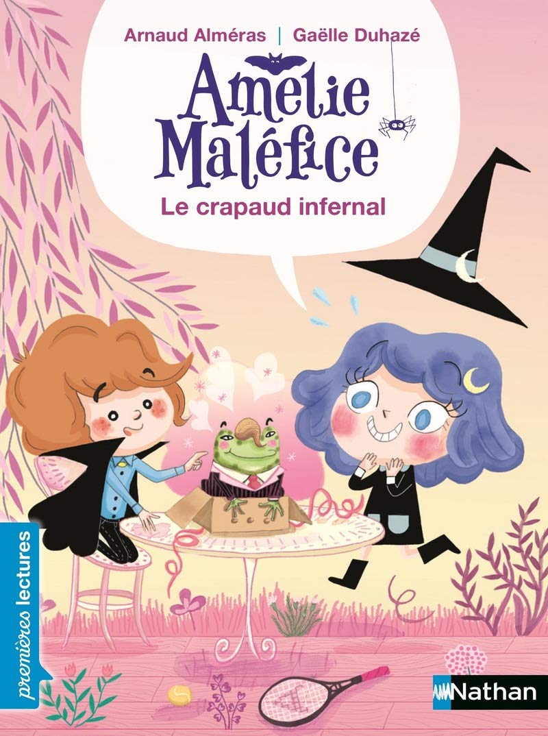 Sách luyện đọc tiếng Pháp - Amelie Malefice Niveau 1 - Le crapaud infernal