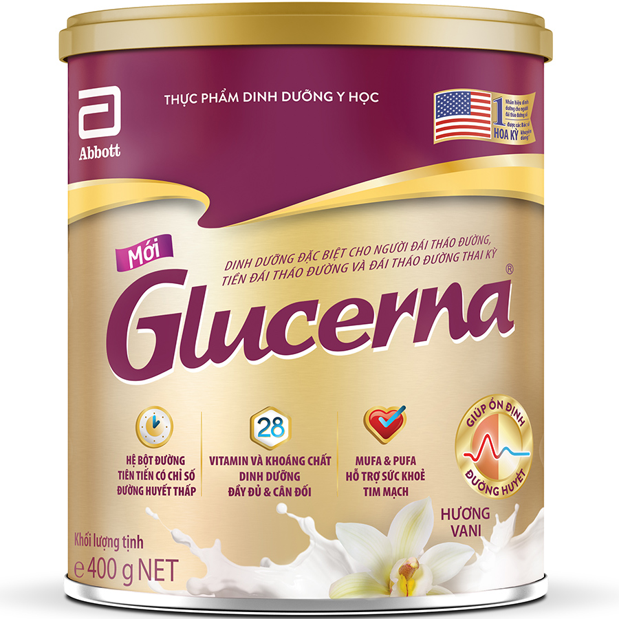 Sữa Bột  Abbott Glucerna Vani 400g