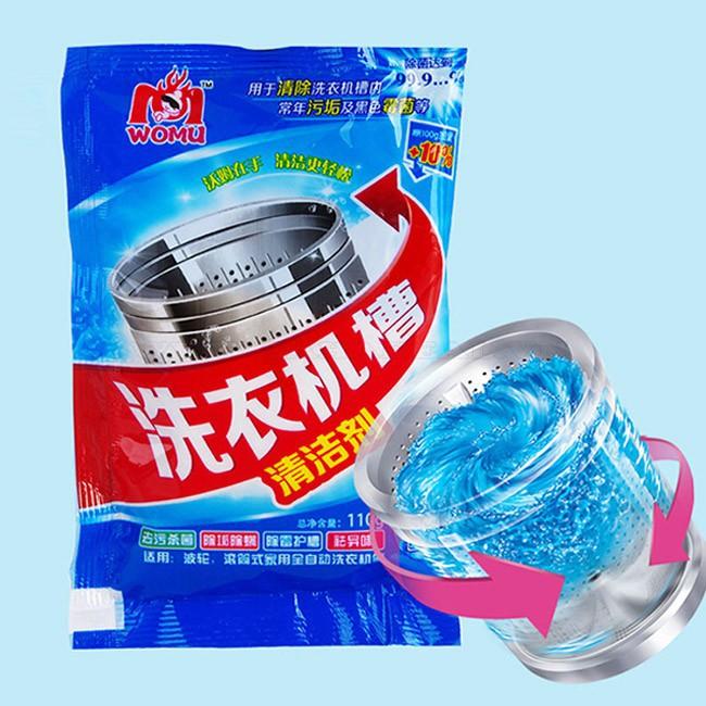 Bột Tẩy Lồng, Vệ Sinh Máy Giặt Hàn Quốc Gói 450g Tẩy Rửa Cực Mạnh