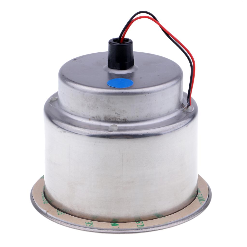 Stainless Steel Blue LED Light Cup Drink Holder for Marine Boat Car Truck RV