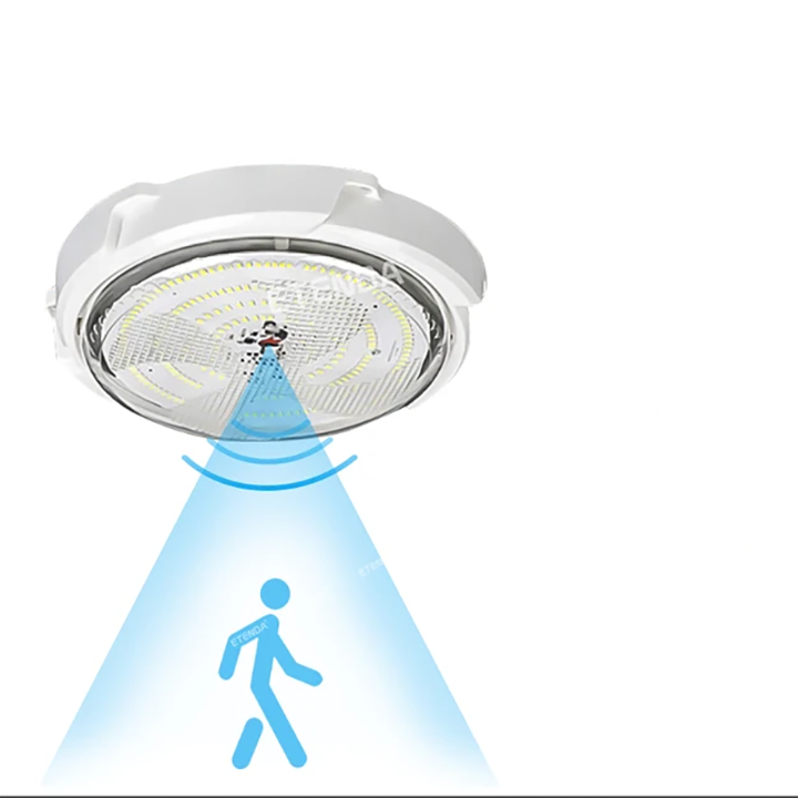 Đèn led ốp trần năng lượng mặt trời