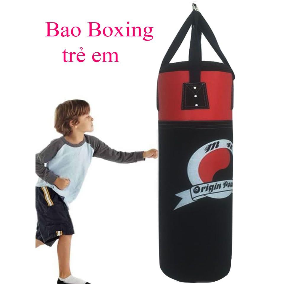 Bao cát nhồi hoàn thiện đấm BOX cho trẻ em 6t tới 14t