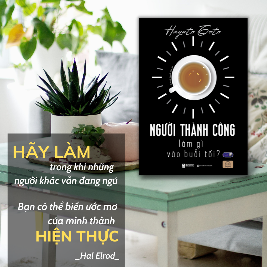 Bộ Sách Bizbooks - Người thành công làm gì mỗi ngày - Đời ngắn đừng ngủ dài