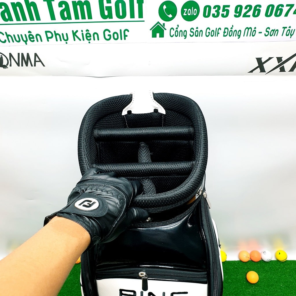Túi Đựng Gậy Golf Da Pu Cao Cấp, Chống Nước
