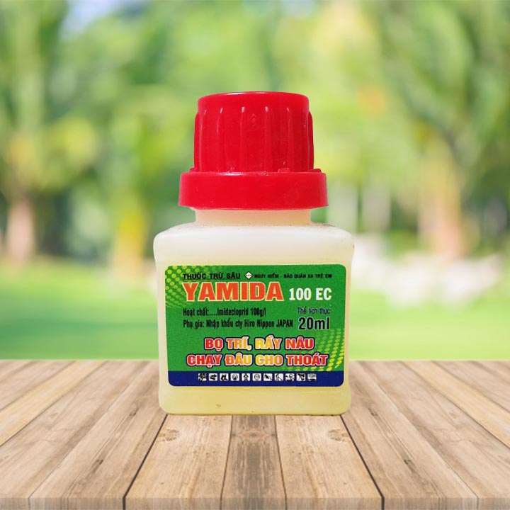 Thuốc Yamida 100EC 20ml - Thành phần Imidacloprid chuyên trừ bọ trĩ rầy nâu hại cây trồng
