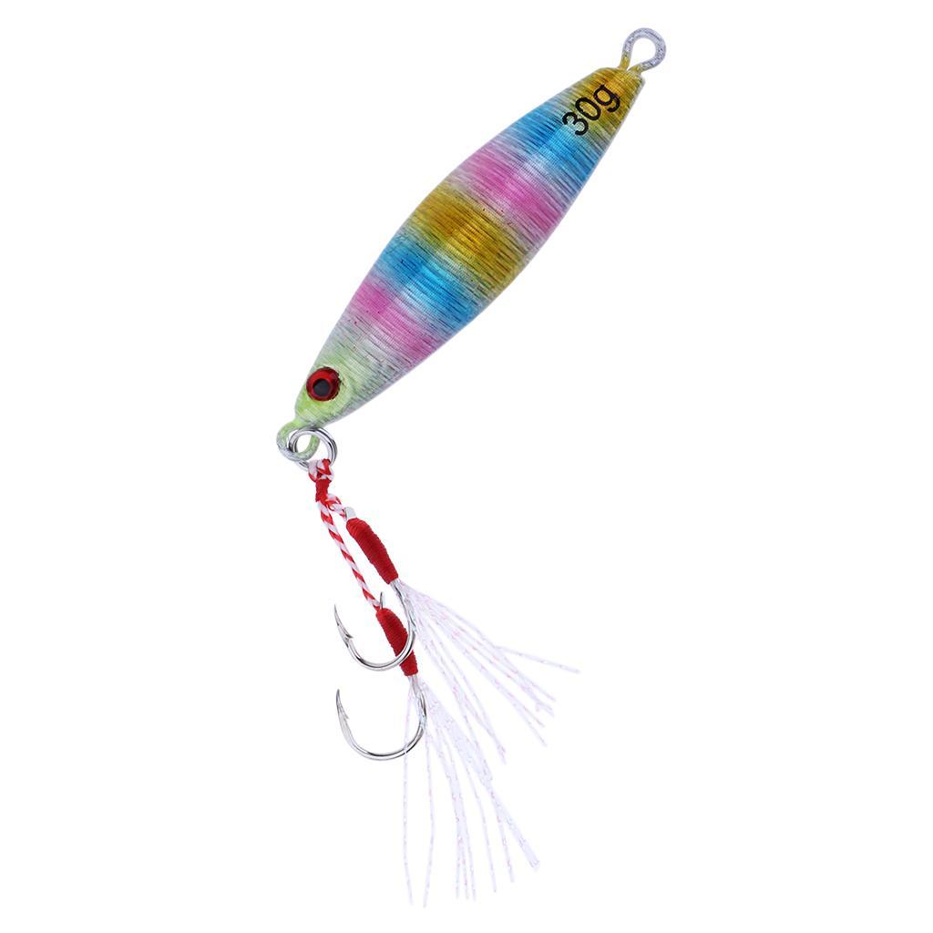 Metal Hard Jigging Lead Fish Swimbait Artificial Fishing Lures