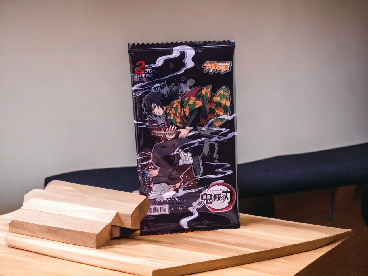 (FULL BOX) Hộp Thẻ Bài Anime Kimetsu No Yaiba ảnh thẻ nhân phẩm ngẫu nhiên chibi xinh xắn giá rẻ( hộp 30 pack)