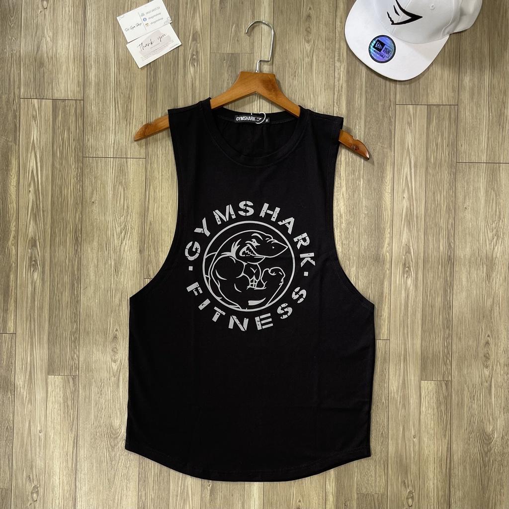 Áo tank top nam tập gym DO GYM SHOP chất thun thoáng mát khi chơi thể thao, mặc nhà