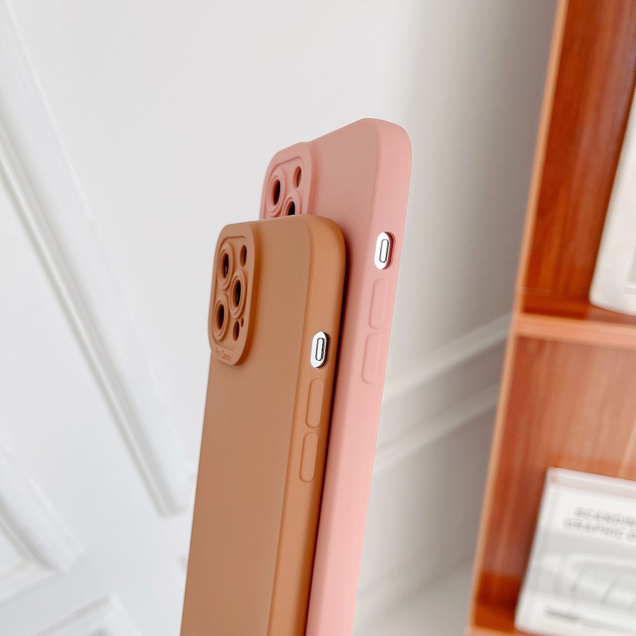 Ốp lưng viền vuông phong cách iphone 13 dành cho 7Plus,8plus,Xs,Xs Max, 11 ProMax, 12ProMax,13,13ProMax