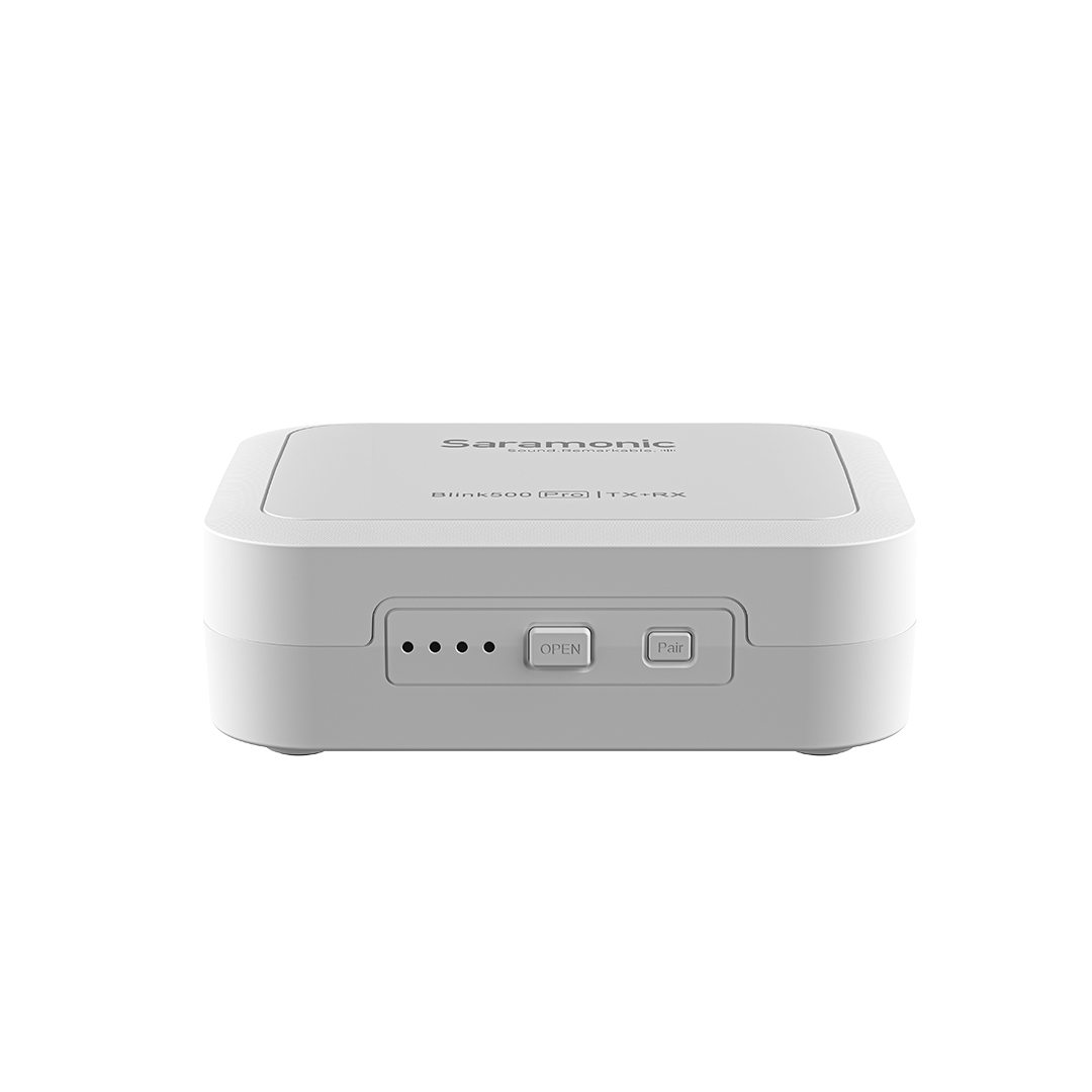 Micro thu âm không dây Saramonic Blink 500 Pro B1 - Màu Trắng - Hàng Chính hãng