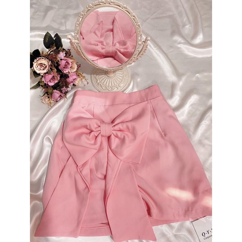 CHÂN VÁY Q.X.Y HỒNG PASTEL