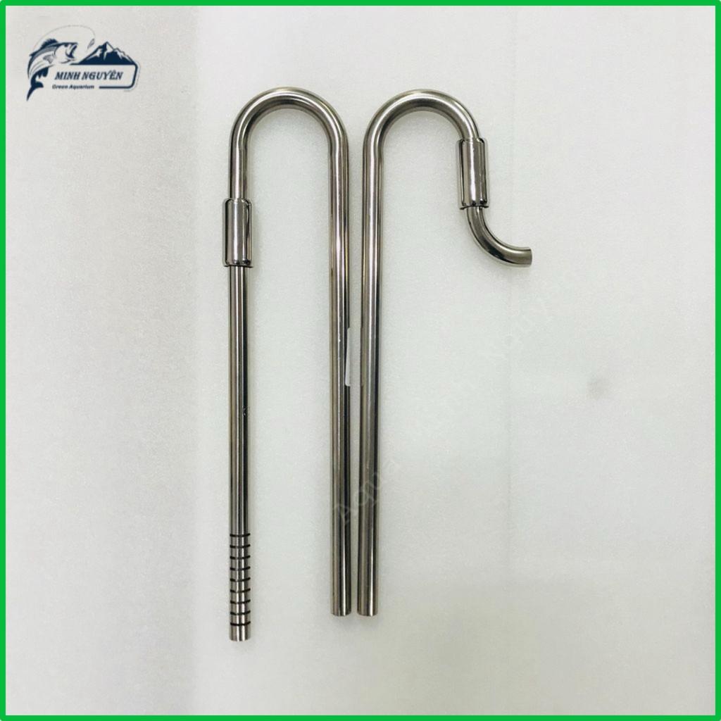 Bộ INOUT INOX bể cá cảnh CHÍNH HÃNG - in out cho máy lọc hồ cá cảnh, thủy sinh