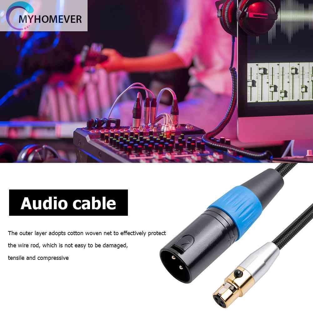 Cáp KếT NốI Âm Thanh XLR Sang Mini XLR Cho MáY ẢNh Canon