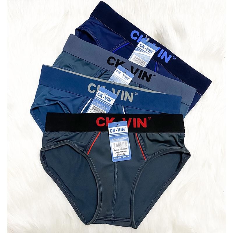 Quần sịp - quần xì nam thun lạnh co giãn 4 chiều loại quần lót tam giác cao cấp đai lớn chuẩn Men sexy mềm mại