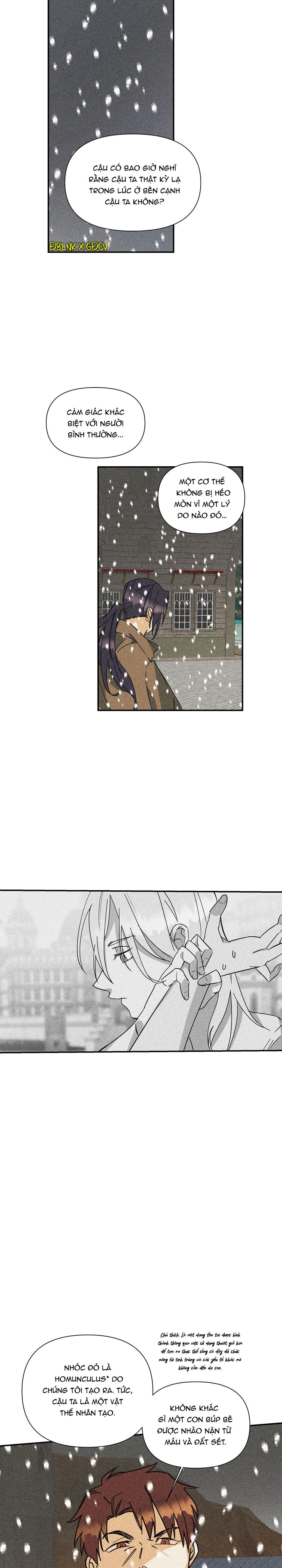 bl cổ trang - âu cổ ngắn nhà kim chapter 18.4 6