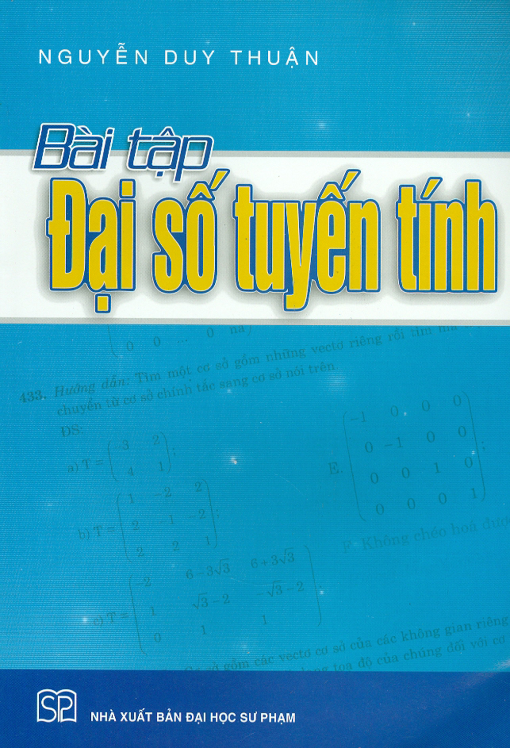 Bài Tập Đại Số Tuyến Tính