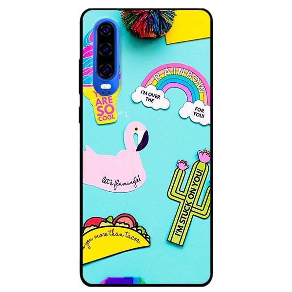 Hình ảnh Ốp lưng dành cho Huawei P30 - P30 Lite - Y7 Pro - Y9 2019 mẫu Họa Tiết Summer